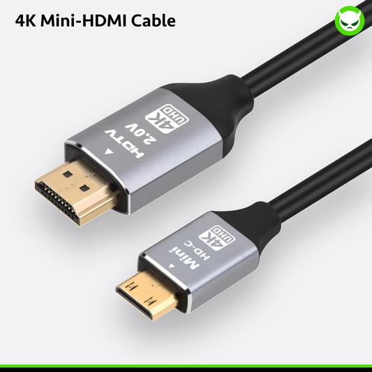 Version 1.4 Minihdmi head to HDMI high-definition line notebook camera connected to TV computer monitor same screen line