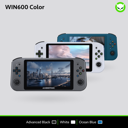 Anbernic  Win600 Handheld Game Console 【30 Emulators & Over 35K Games Pre-installed】